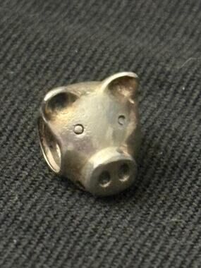 Pandora 925 ALE Sterling Silver Pig Bracelet Charm – $38